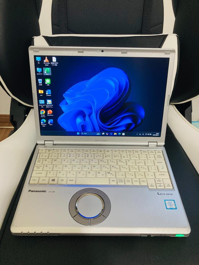 レッツノートSZ6 256GB 8GB OFFICE2021 バッテリー100%