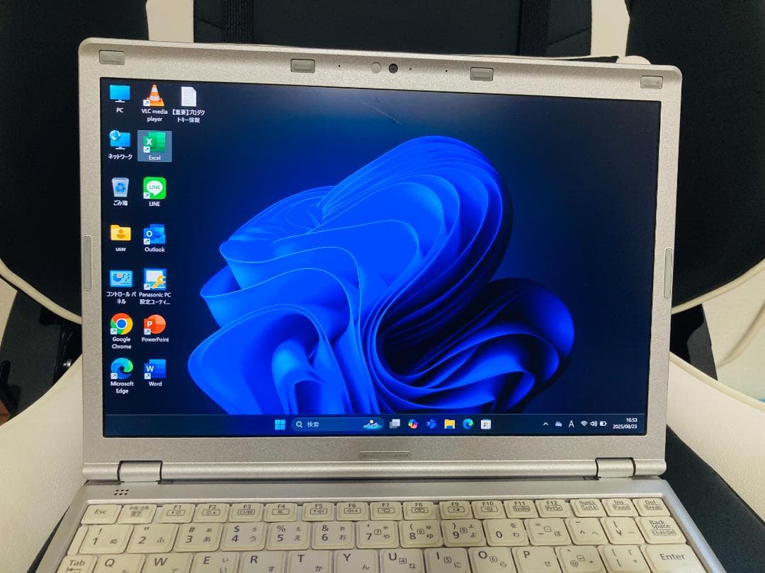 レッツノートSZ6 256GB 8GB OFFICE2021 バッテリー100%