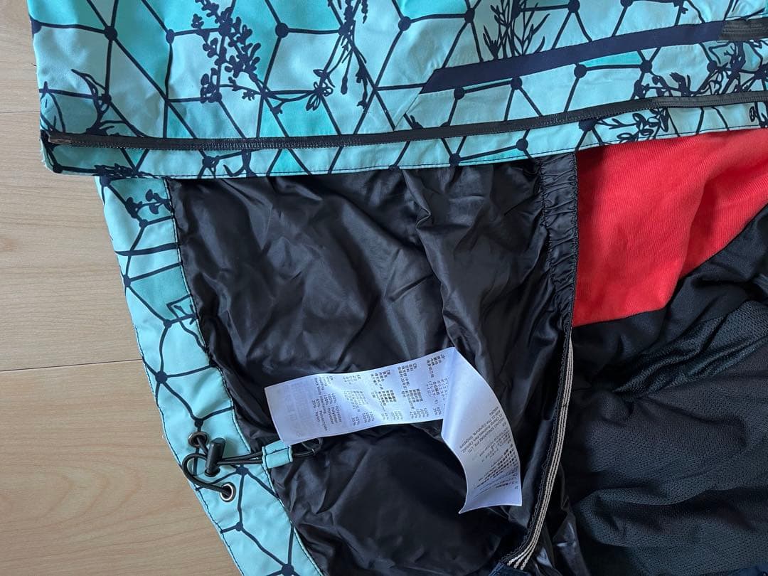 美品 ミズノ デモモデル スキーウェア上下セット メンズ Mサイズ ブルー