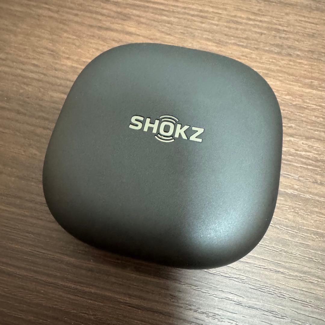 Shokz OpenFit 2 オープンイヤー ワイヤレスイヤホン ブラック