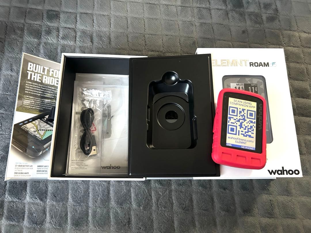 Wahoo ELEMENT ROAM & BOLT 心拍センサー付き