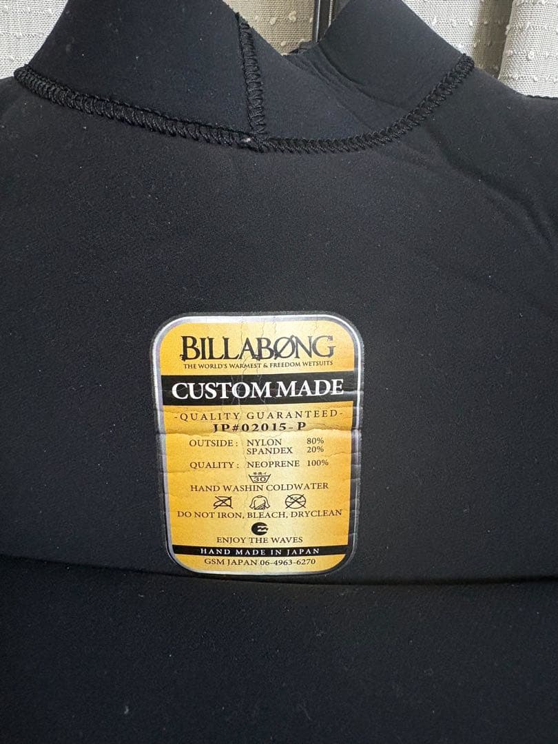 BILABONG(ビラボン)5×3mm セミドライ メンズM相当