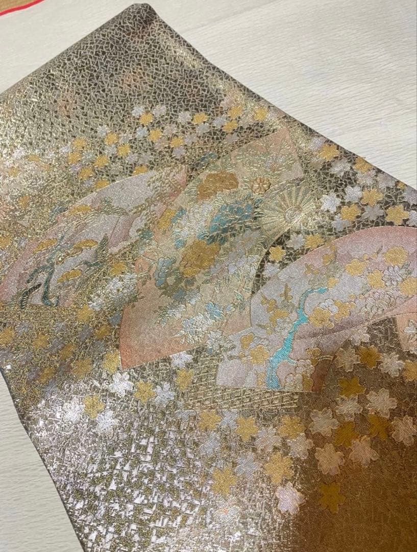 訪問着フルセット　辻ヶ花　金銀彩　螺鈿　正絹　結婚式　豪華　高級