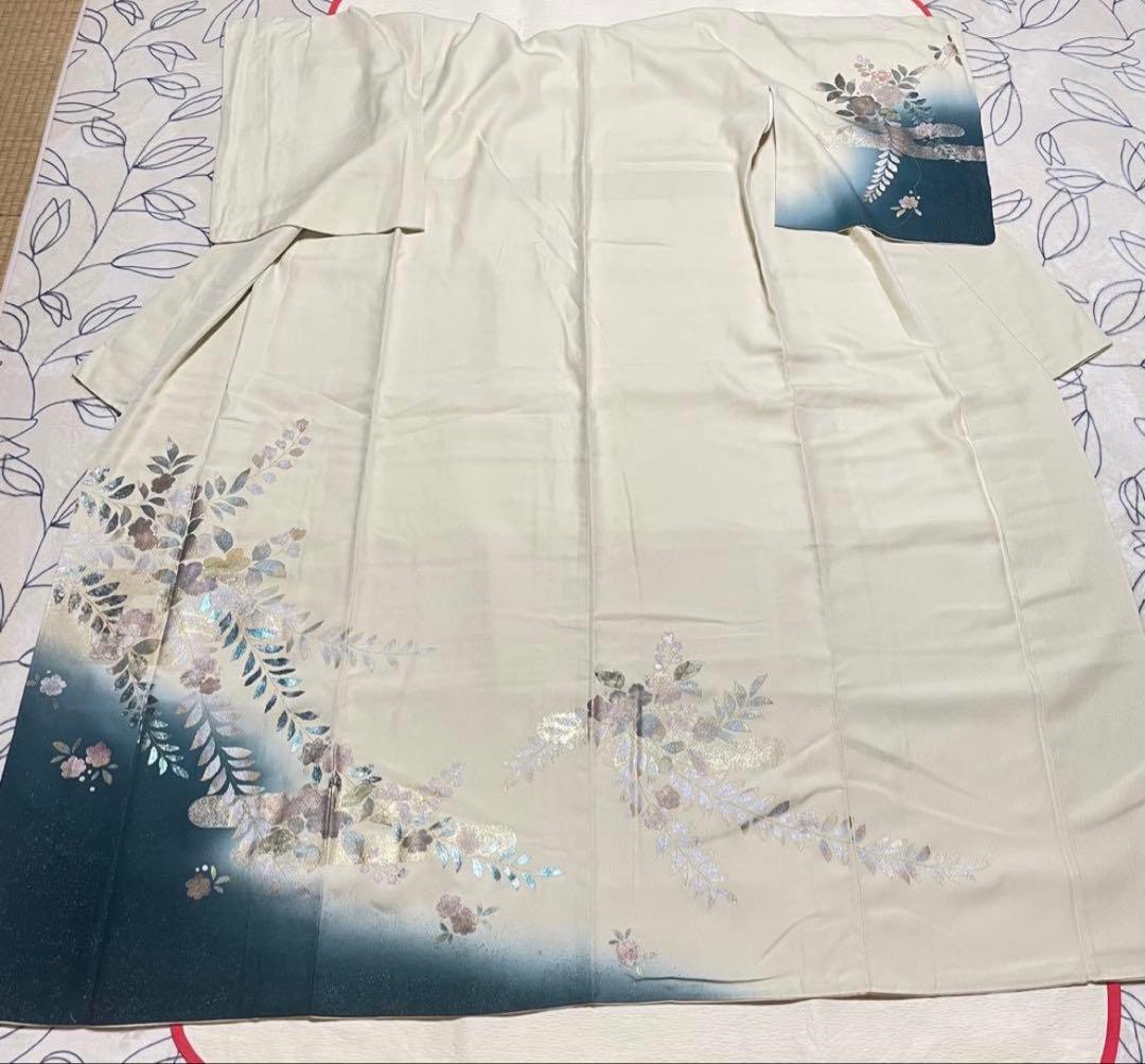 訪問着フルセット　辻ヶ花　金銀彩　螺鈿　正絹　結婚式　豪華　高級