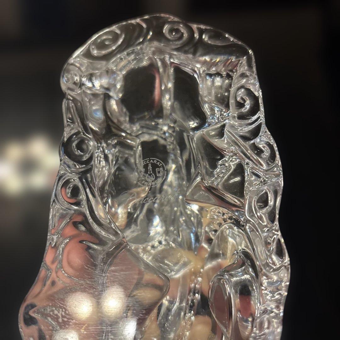 バカラ　クリスタルオブジェ　ドラゴン　龍　箱無し