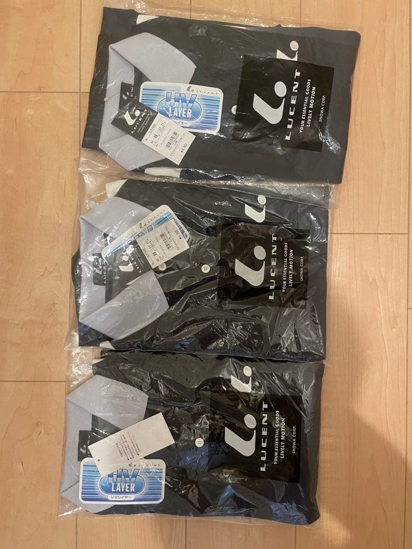 LUCENT　ルーセント　テニス　ゲームシャツ　Mサイズ　3枚セット！バラ売り⭕️