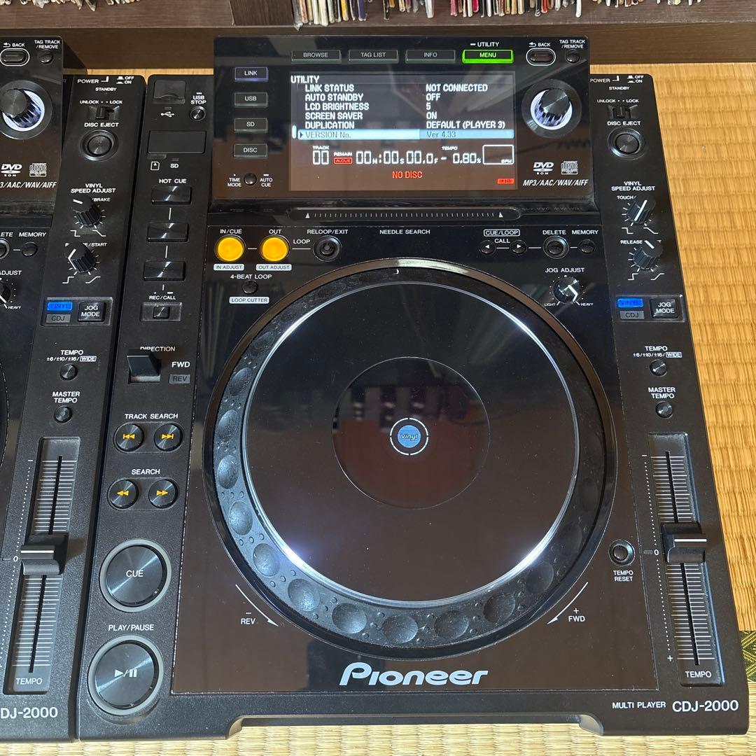Pioneer CDJ 2000 2台