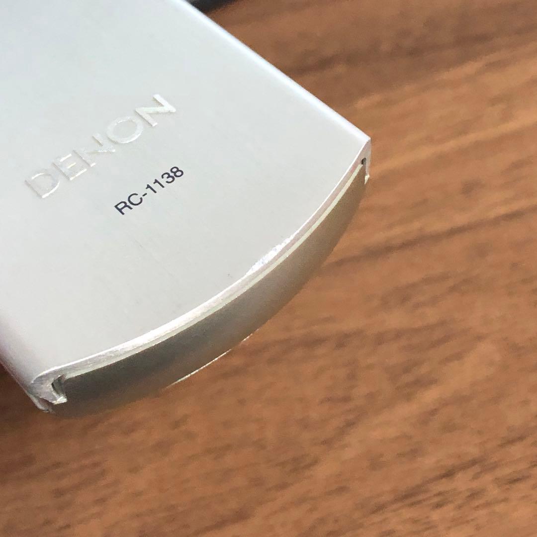 DENON リモコン RC-1138 シルバー