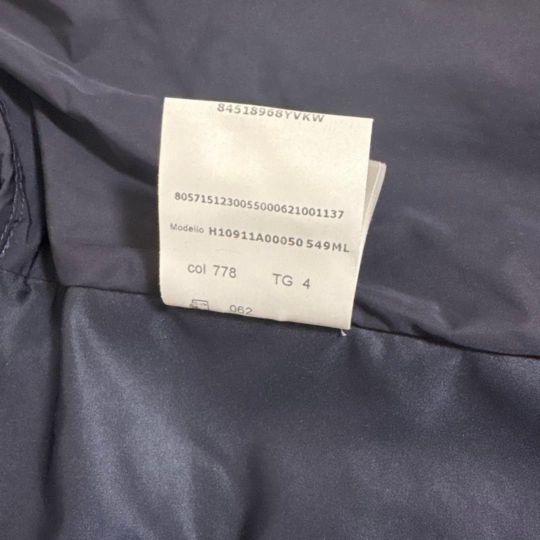 専用☆美品☆モンクレール　ナイロンパーカーナイロンジャケット4 ネイビー