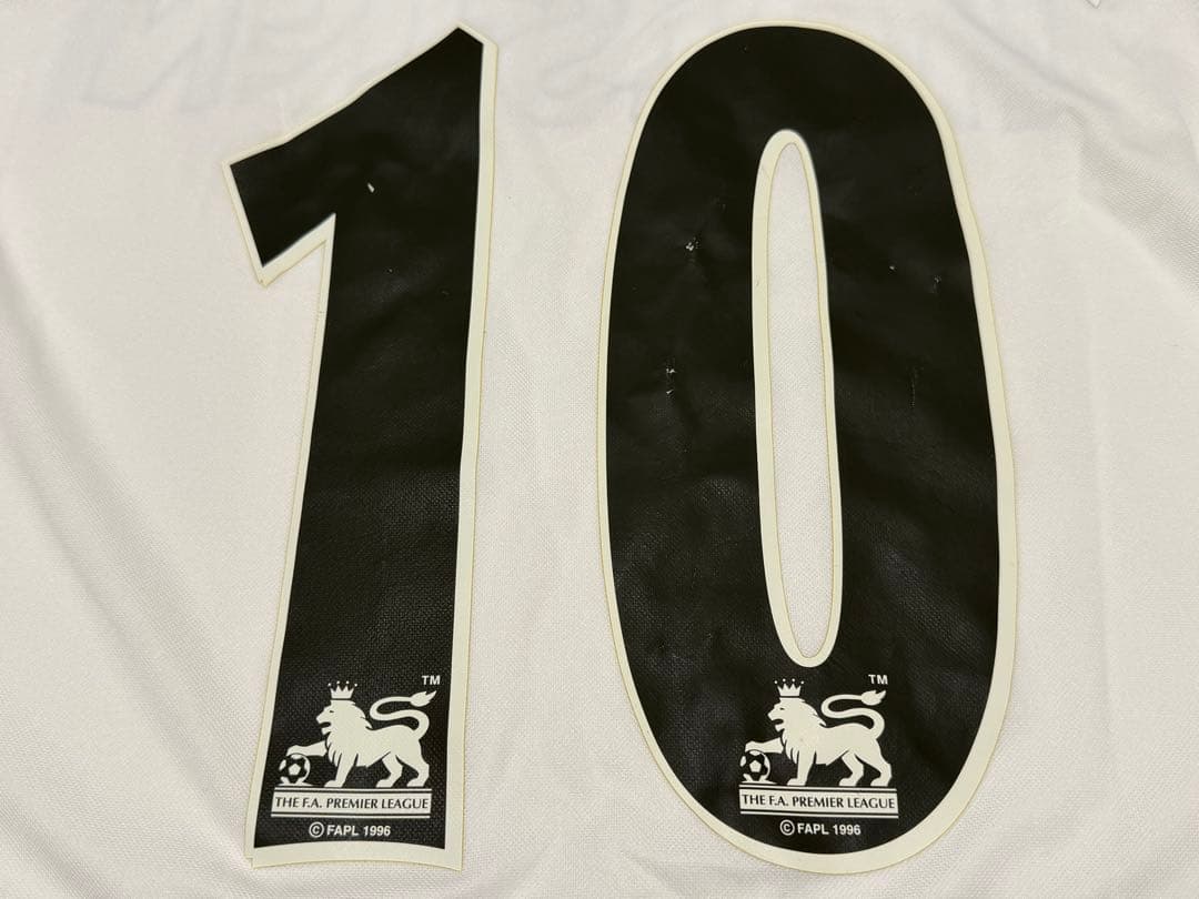 アディダス　トッテナム　01/02 ホーム　ユニフォーム　シェリンガム