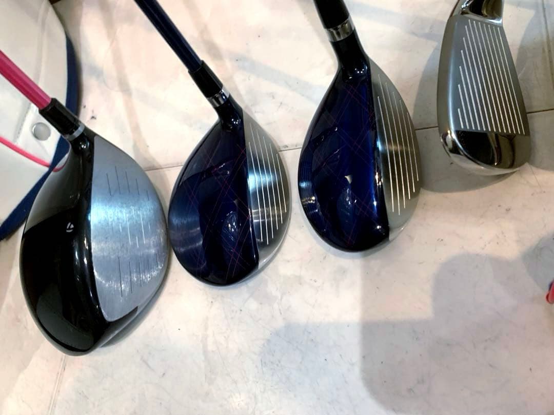 ほぼ新品未使用　ウィルソン　レディースゴルフクラブ セット　1w テーラーメイド