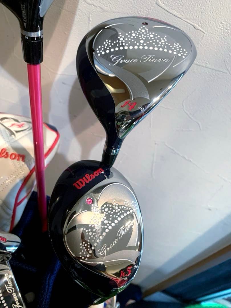 ほぼ新品未使用　ウィルソン　レディースゴルフクラブ セット　1w テーラーメイド