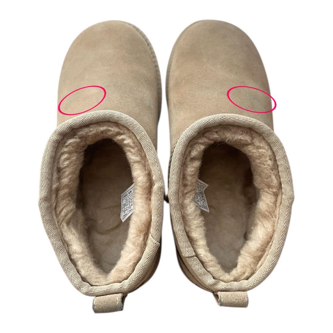 UGG 人気 大特価 クラシックウルトラミニプラットフォーム 厚底ブーツ 超破格