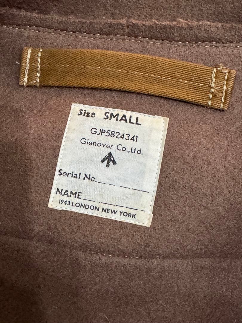 ダッフルコート glenover グレンオーバーAkamine 赤峰幸生サイズS