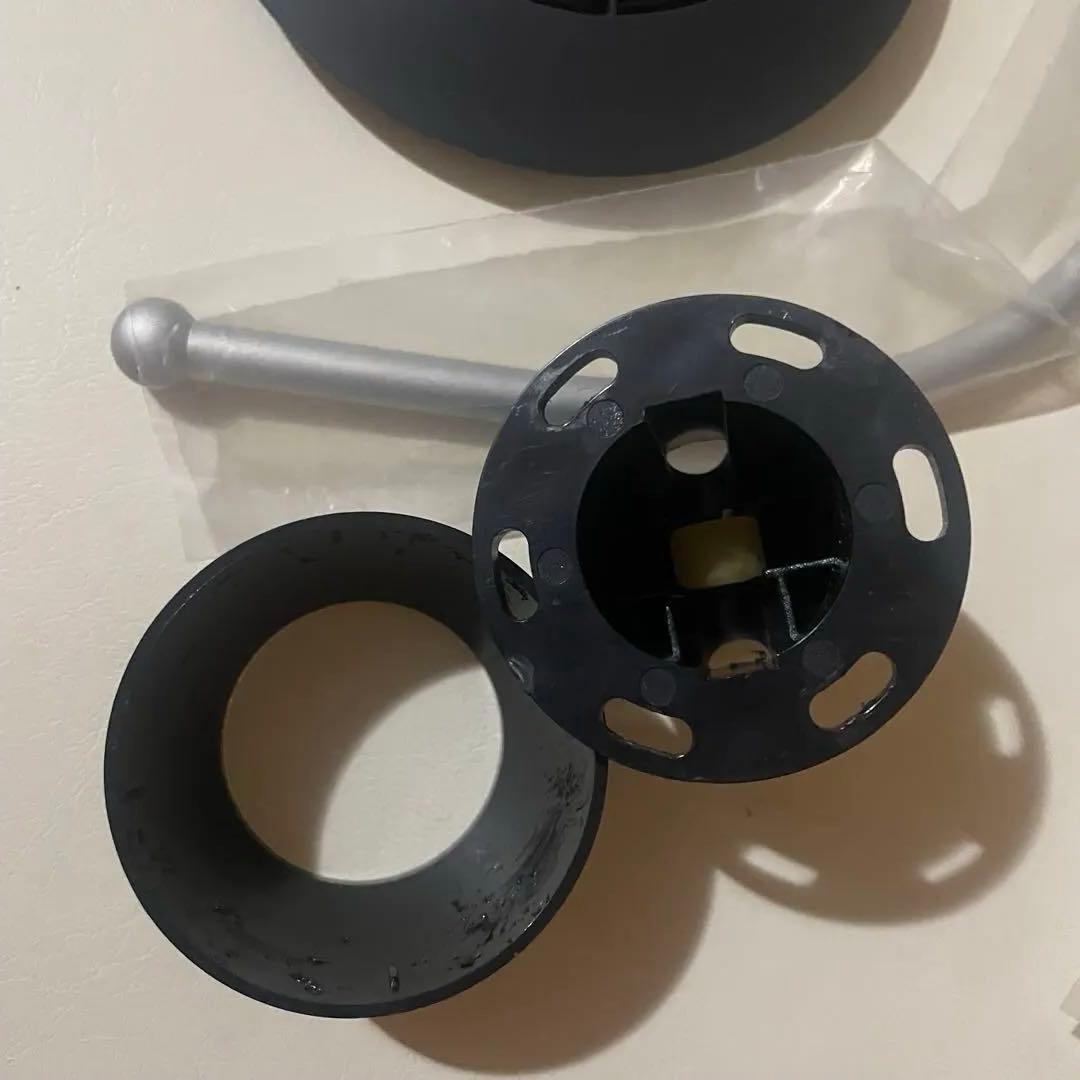 Scandyna Amp / Amp 2用ウォールブラケット ブラック／シルバー