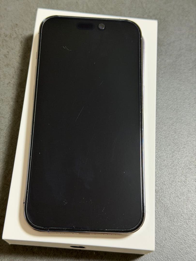 【美品】 iPhone 14 Pro 512GBディープパープル　SIMフリー