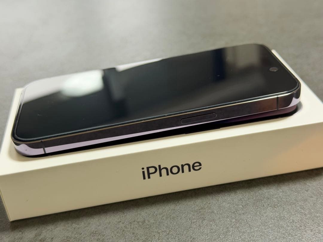 【美品】 iPhone 14 Pro 512GBディープパープル　SIMフリー