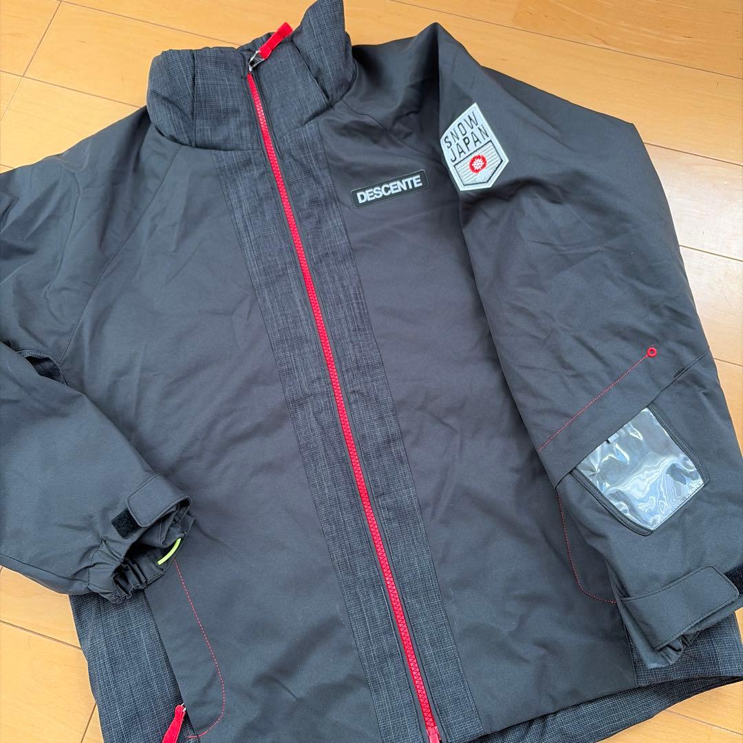 DESCENTE スキーウェア グレー