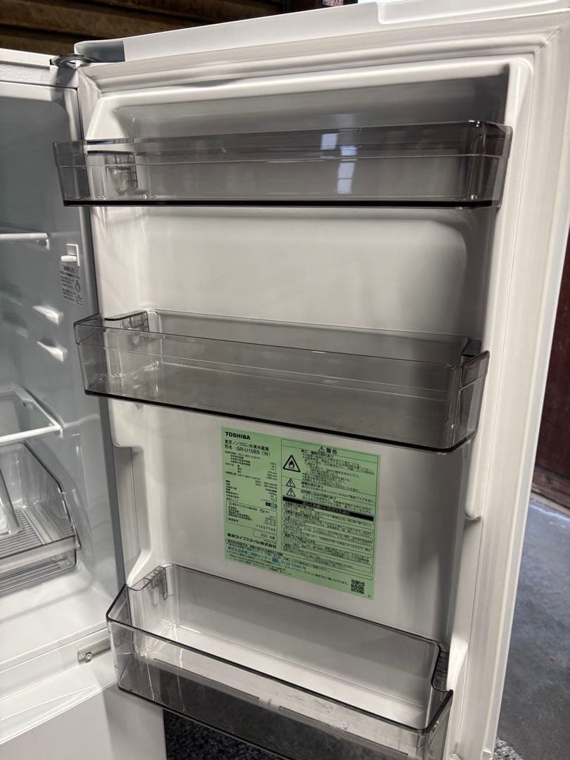 東芝 ノンフロン冷凍冷蔵庫 153L GR-U15BS 2023年製