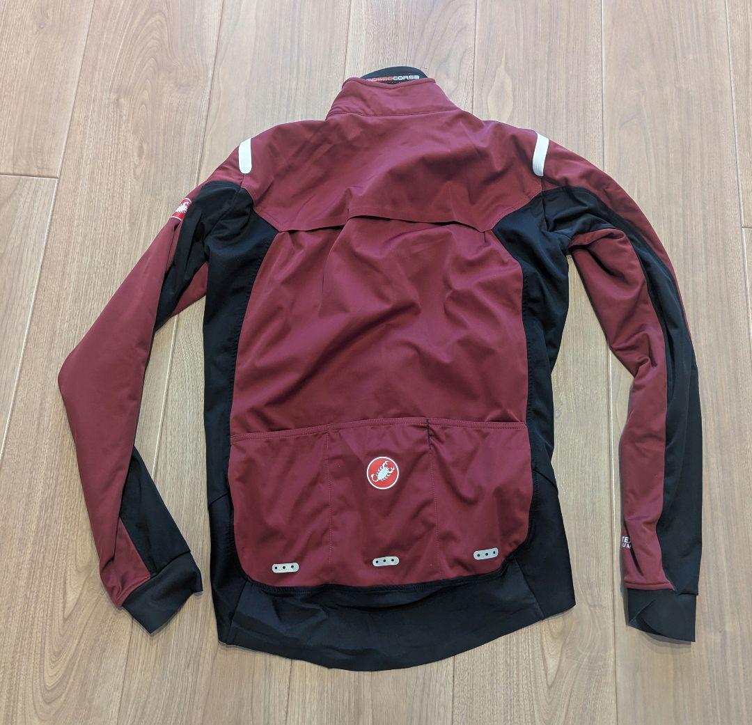 Castelli サイクルジャケット 赤黒 アルファロス ALPHA RoS