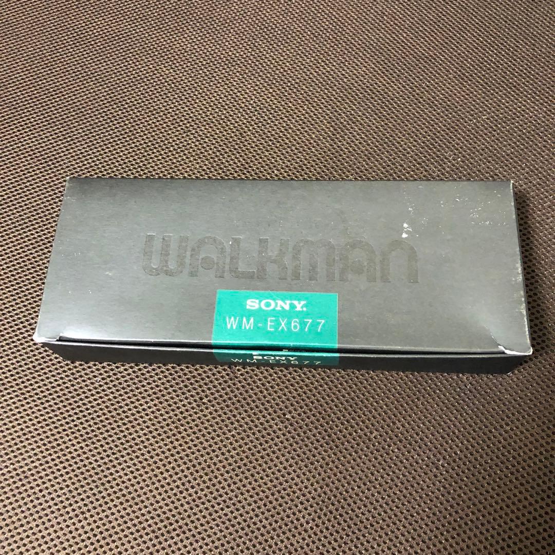 ジャンク品　SONY ソニー　ウォークマン　ラジオカセット　WM-EX677