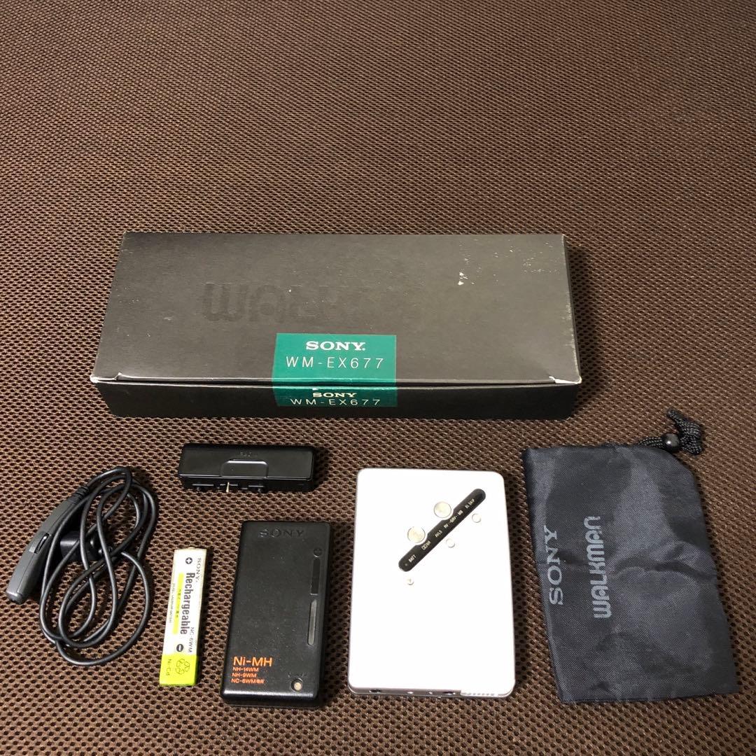ジャンク品　SONY ソニー　ウォークマン　ラジオカセット　WM-EX677