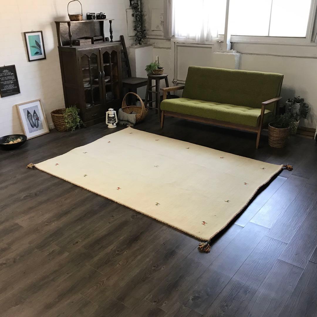 早い者勝ち! 141x197cm ギャッベ ギャベ ラグ ラグマット 1