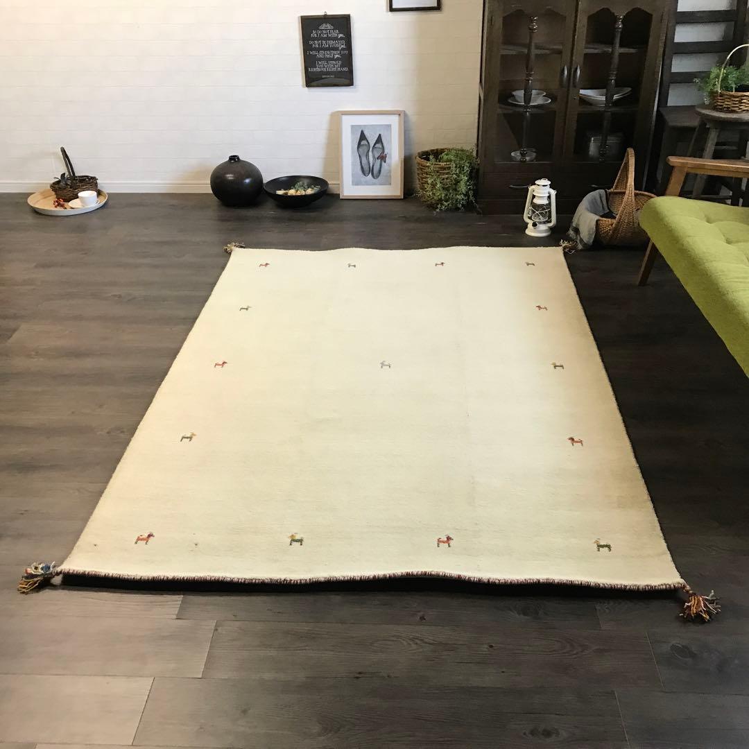 早い者勝ち! 141x197cm ギャッベ ギャベ ラグ ラグマット 1