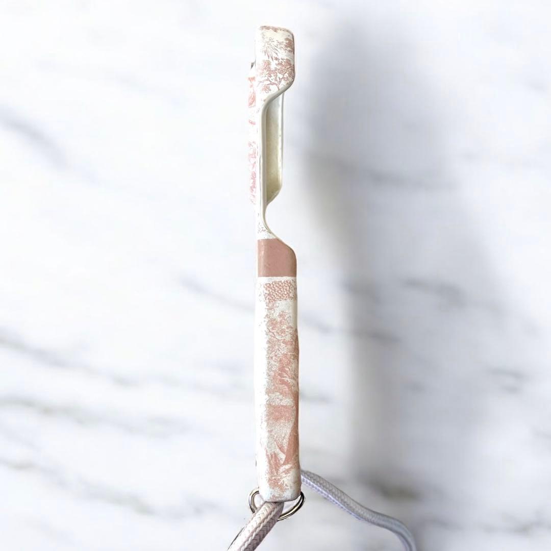 クリスチャンディオール iPhone14Pro ケース ストラップ付 ピンク