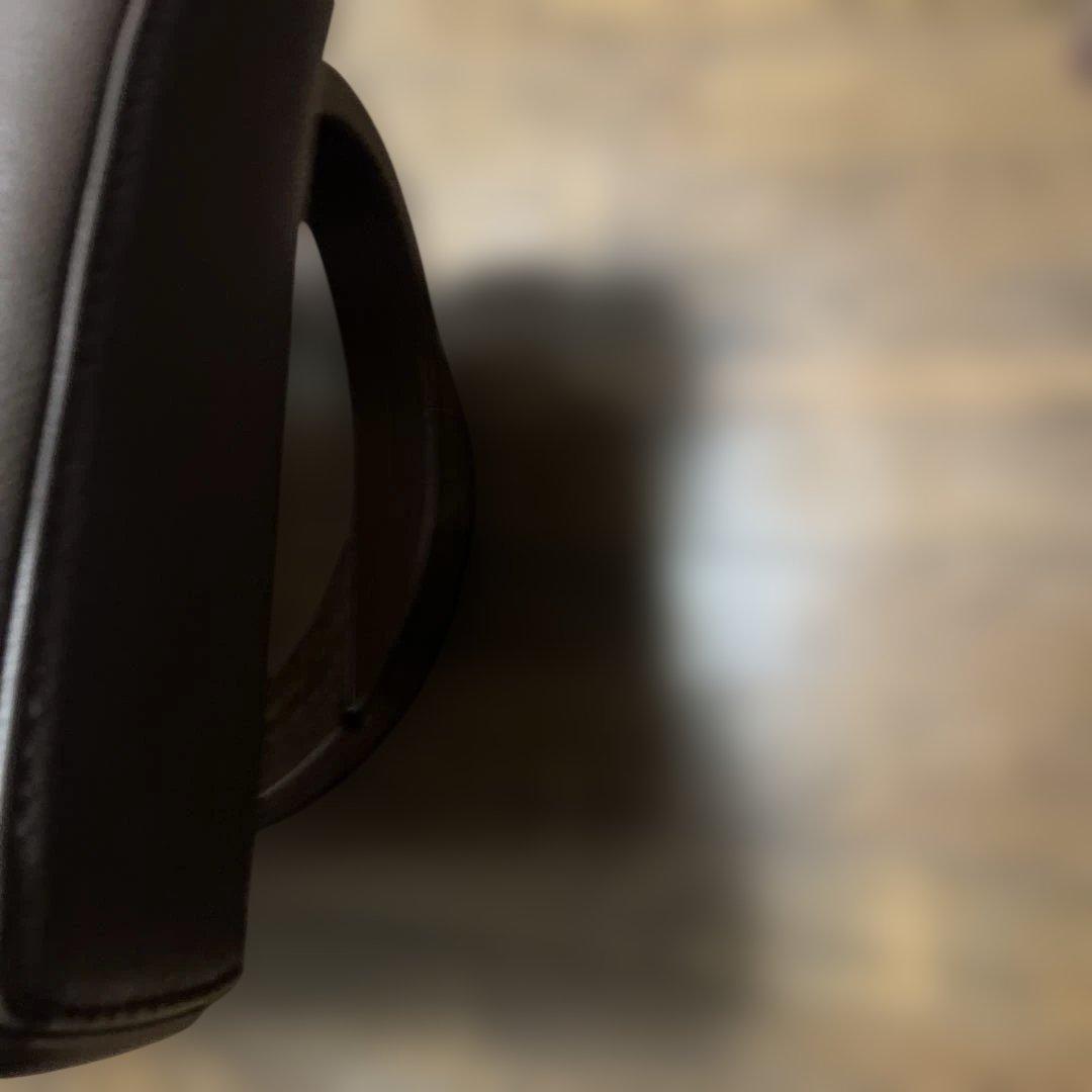 ダークブラウン レザー オットマン　付属品