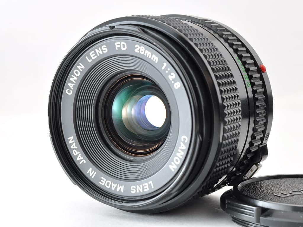 美品 キヤノン AE-1 PROGRAM ブラック NFD 28/2.8 動確認