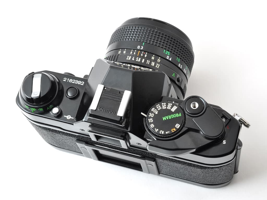 美品 キヤノン AE-1 PROGRAM ブラック NFD 28/2.8 動確認