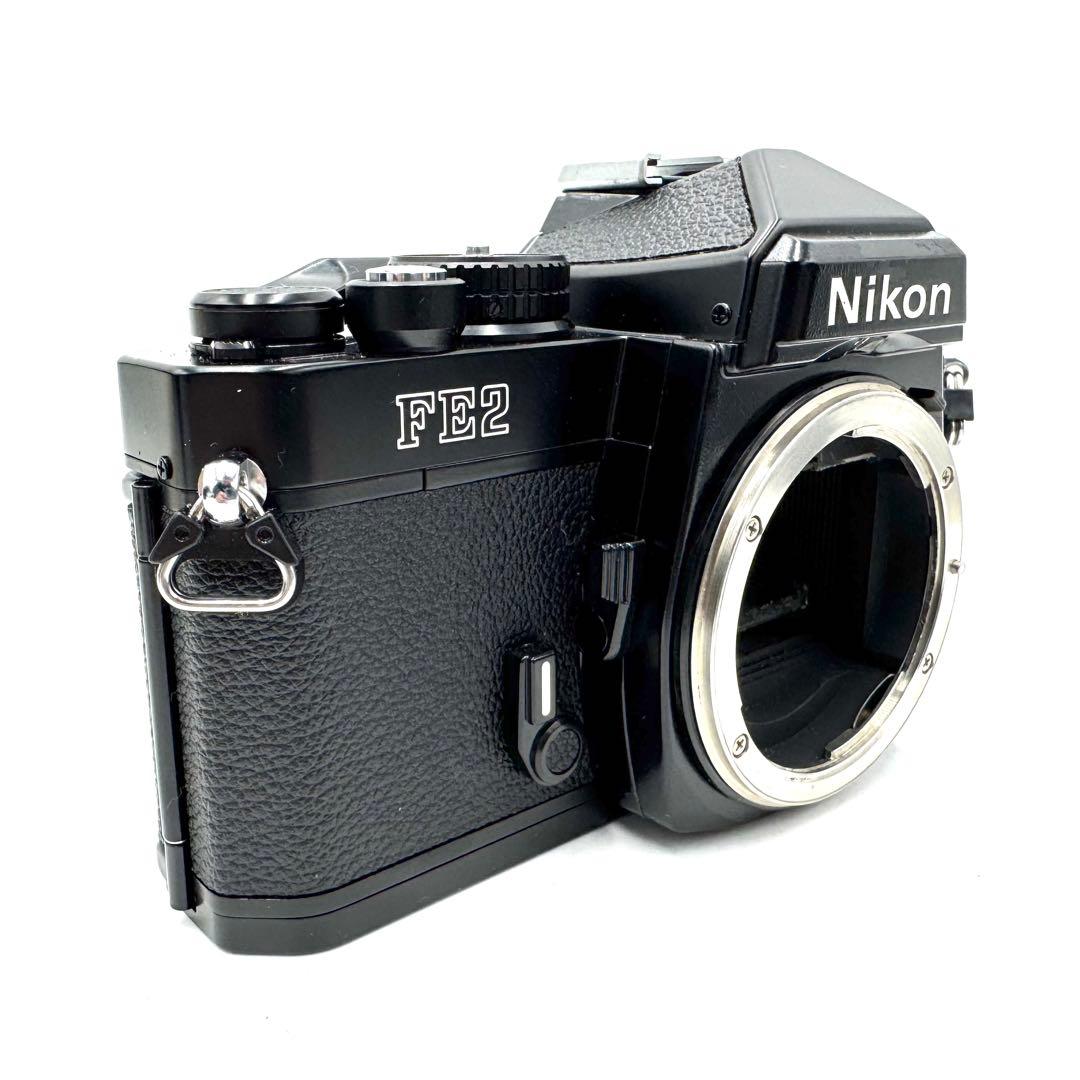 極美品 ニコン NIKON FE2 フィルムカメラ ボディ ブラック