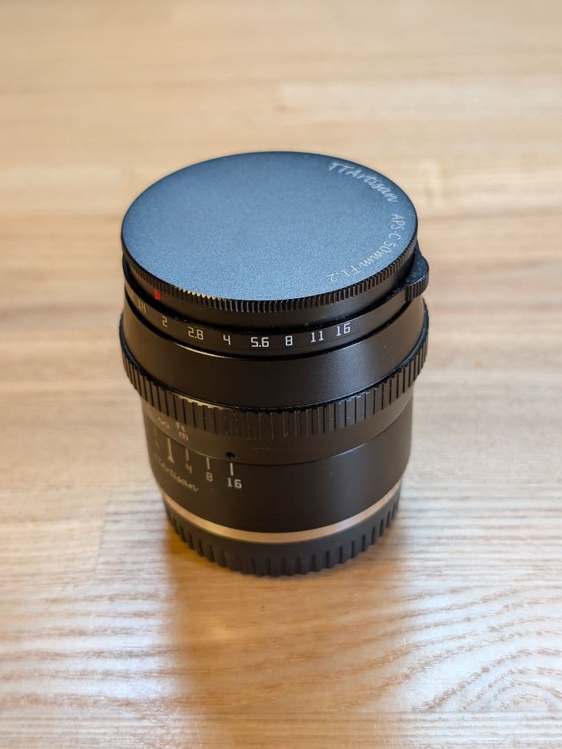 TT Artisan APS-C 50mm F1.2 レンズ（フジX）