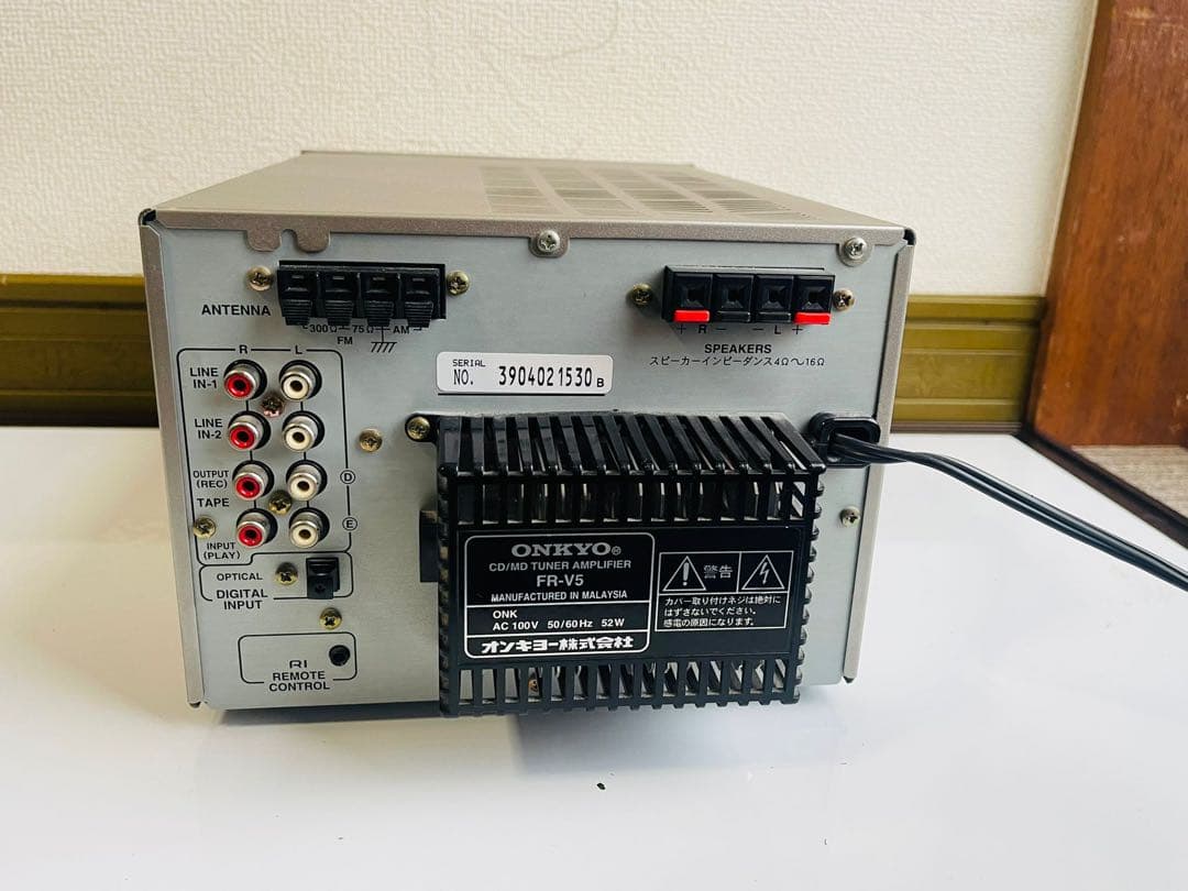 ONKYO CD タイプアンプ シルバー