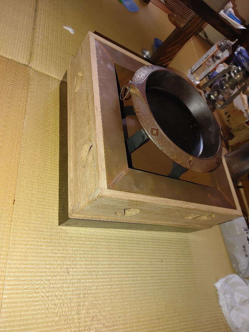 囲炉裏セット　簡易囲炉裏