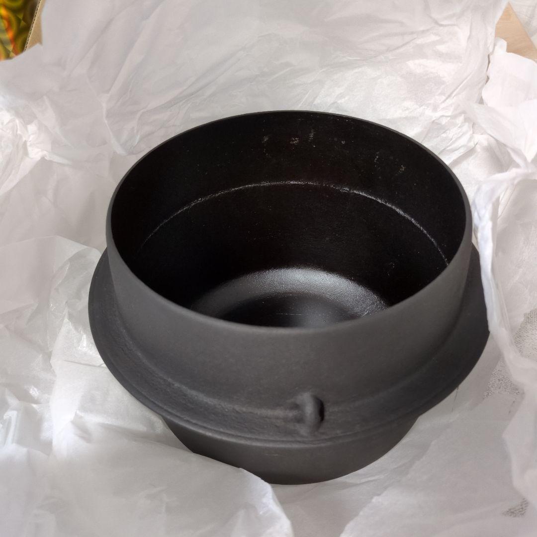 新品　釜定　南部鉄器　羽釜