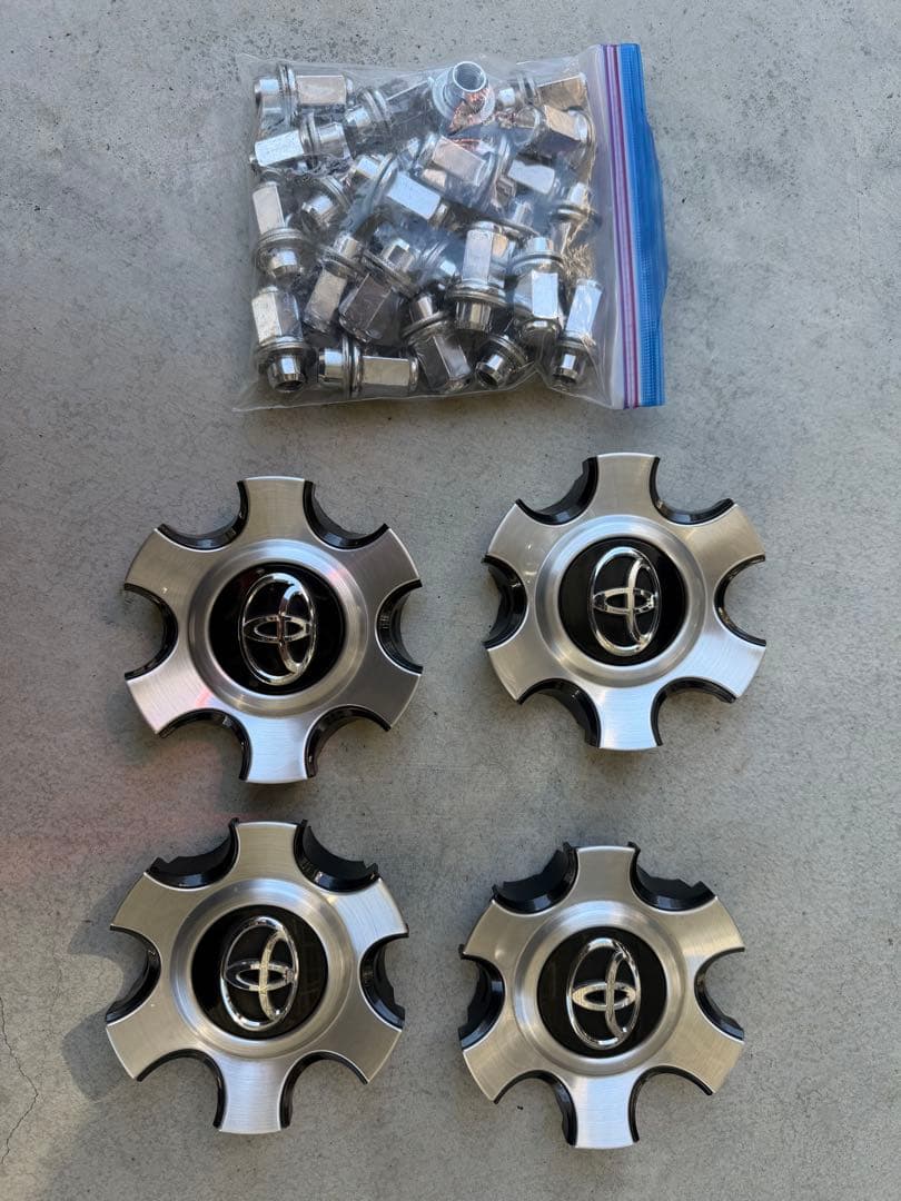 150系後期ランクルプラド純正オプション19インチアルミホイールタイヤセット