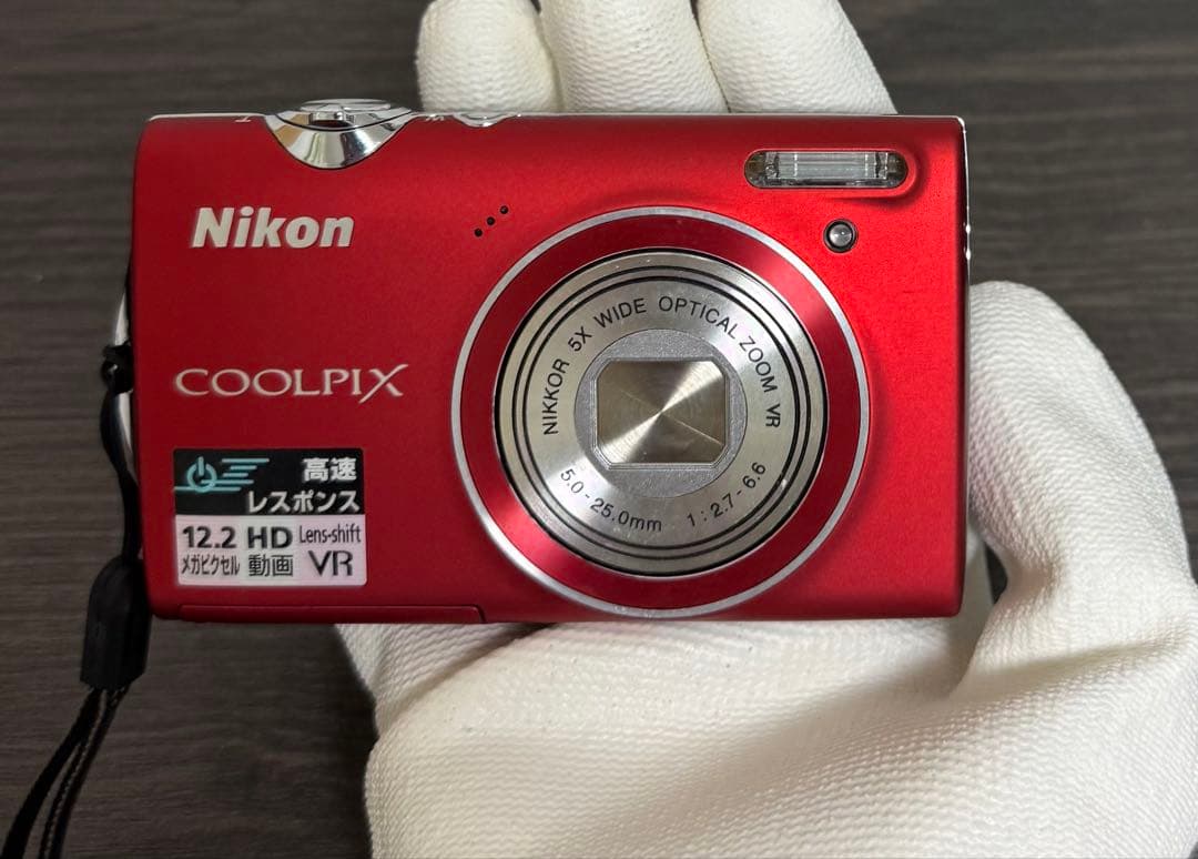 Nikon COOLPIX S5100 レッド デジタルカメラ