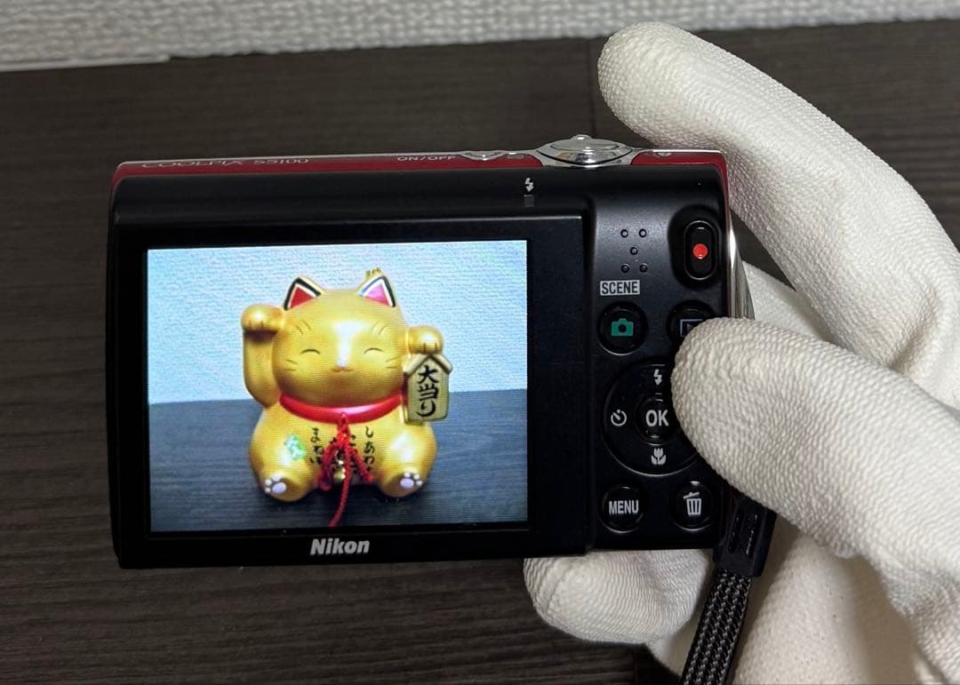 Nikon COOLPIX S5100 レッド デジタルカメラ