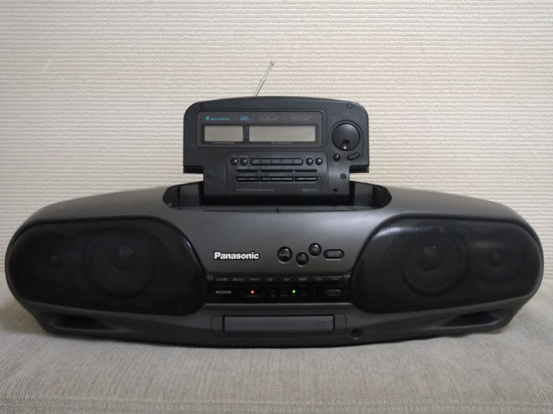 【バブルラジカセ】Panasonic　コブラトップ　RX-DT909　ジャンク