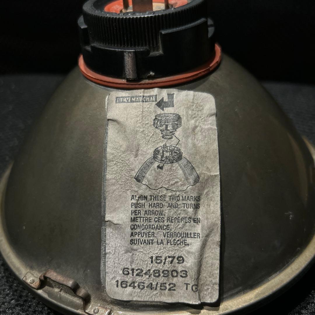 マーシャル　ヘッドライト　180π 当時物　旧車　バイクなど