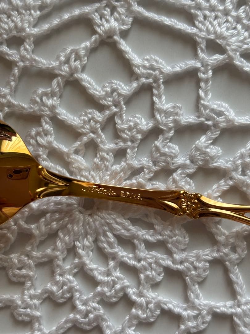 ノリタケ　クリスティーヌ　ゴールドティースプーンセット 6本入り