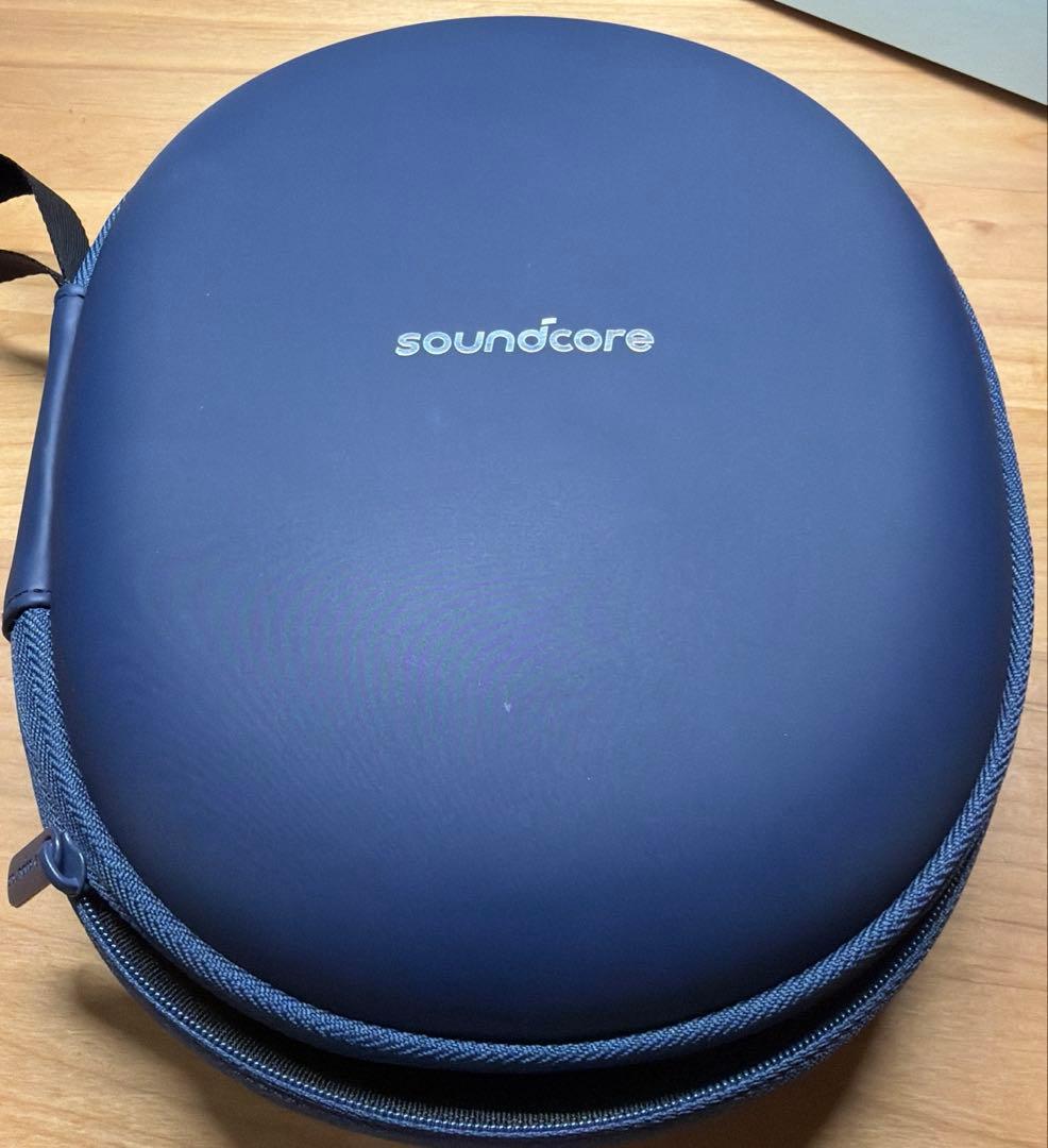 Anker soundcore Q45 美品　イヤーパッド損傷なし ネイビー