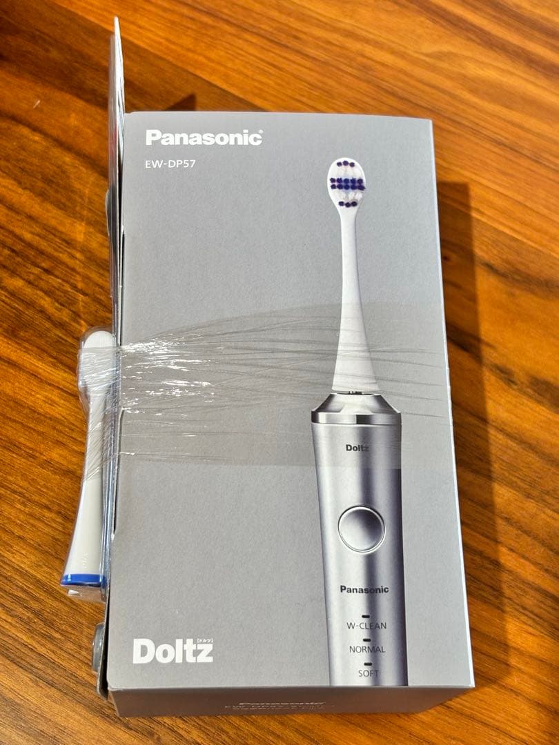 ★新品保証おまけ付★パナソニックDoltz音波ハブラシ・EW-DP57 シルバー