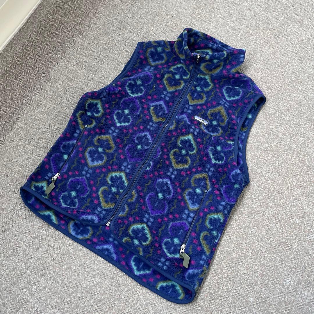 1994sパタゴニア patagonia タペストリー シンチラフリース ベスト