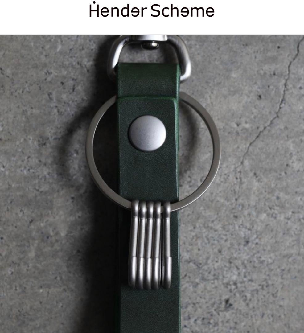 Hender Scheme Key Flock キーホルダー ブラック