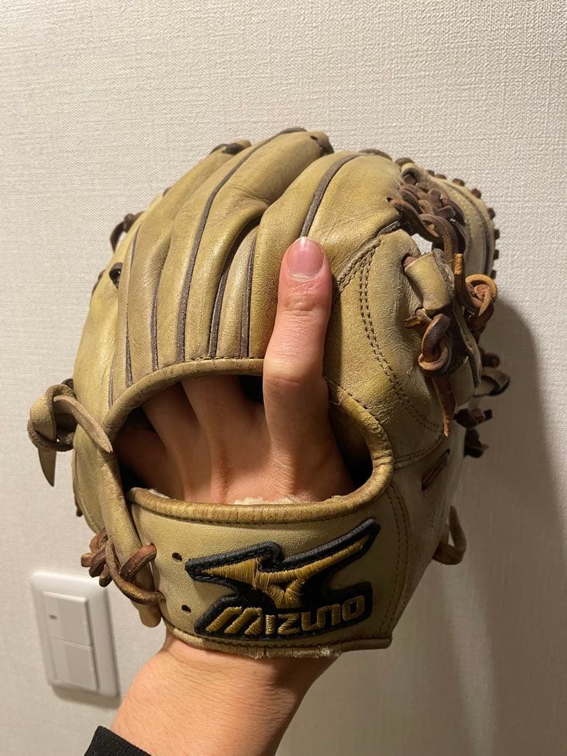 〜2/28割引　Mizuno ミズノプロ 野球用グローブ 右投げ 内野用　硬式