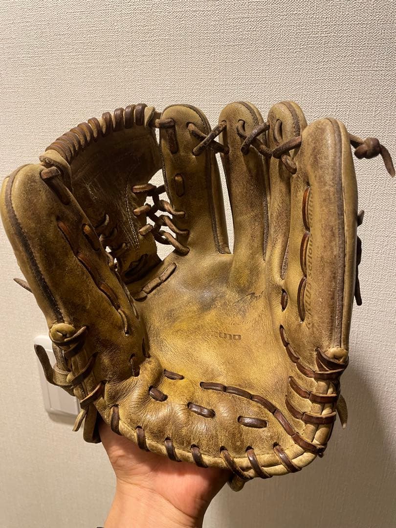 〜2/28割引　Mizuno ミズノプロ 野球用グローブ 右投げ 内野用　硬式