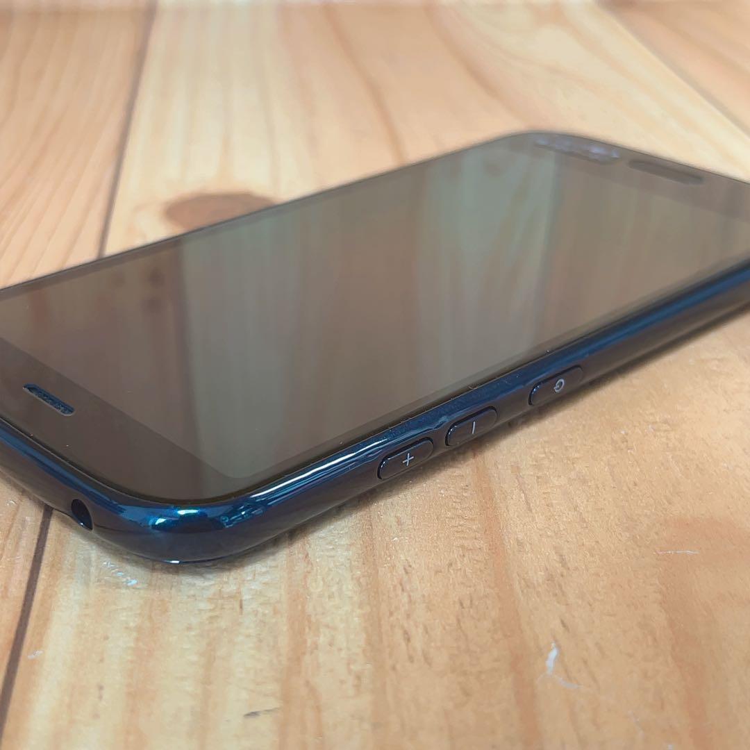 SIMフリー 本体 らくらくスマートフォン 64 GB 416 ネイビー